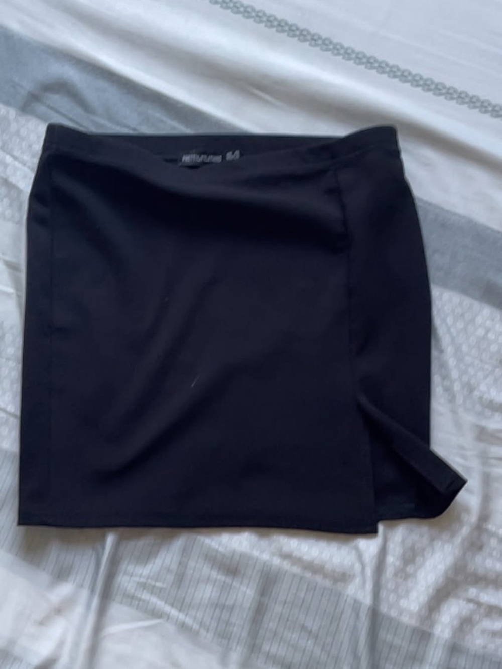PrettyLittleThing Black Mini Skirt